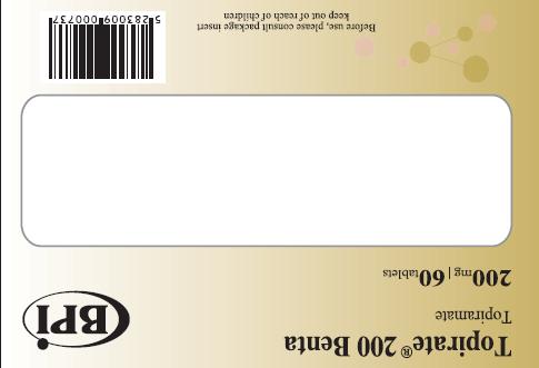 Topirate Benta 200mg